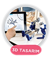 Çocuklar İçin 3D Tasarım