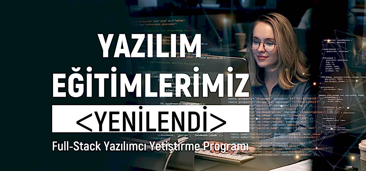 Full-Stack Yazılımcı Yetiştirme Programı Başlıyor!