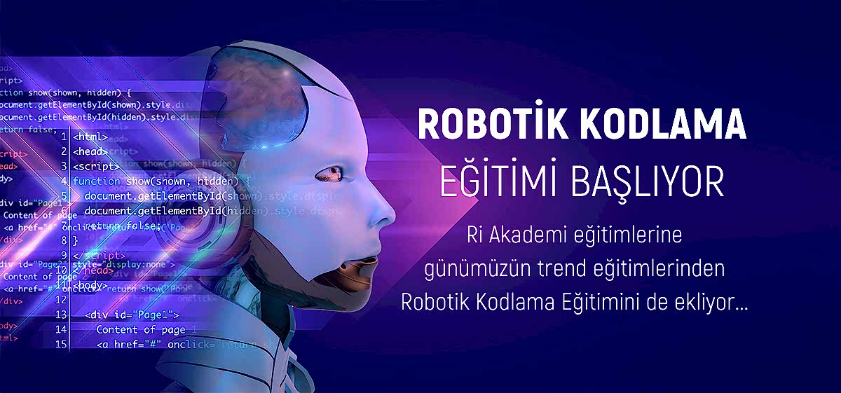 Robotik ve kodlama eğitimi başlıyor…