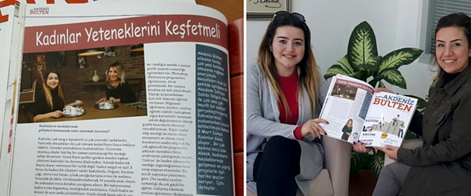 Kurucumuz Nilgün İŞLEK, Akdeniz Bülten Dergisi`nde